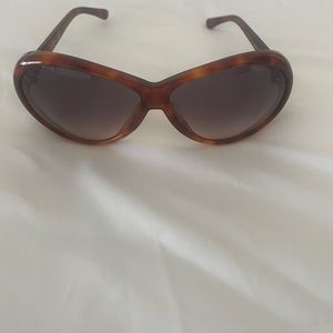 Tom Ford Geraldine Havana Sunglasses - Women
